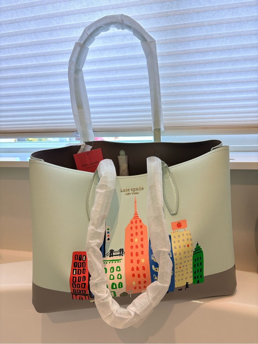 kate spade Mint Rockefeller ExclusiveTote Bag